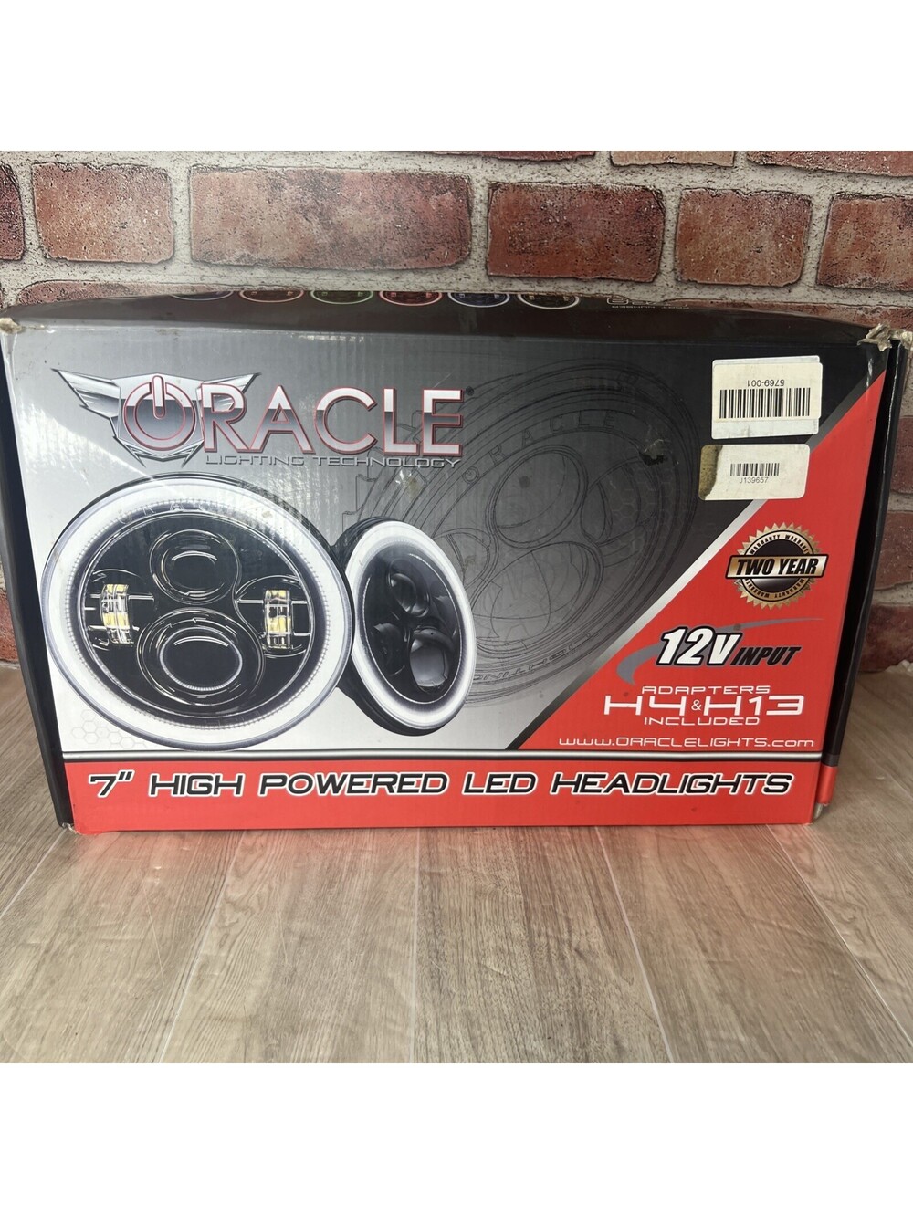 Oracle Lighting 7" High Powered LED Headlights Black Bezel 5769-335